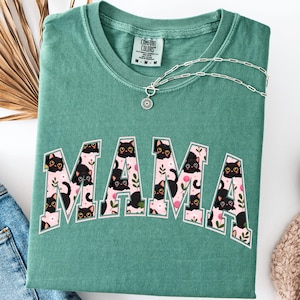 Retro Cat Mama PNG: Vintage Cat Mom Design (Digital Download