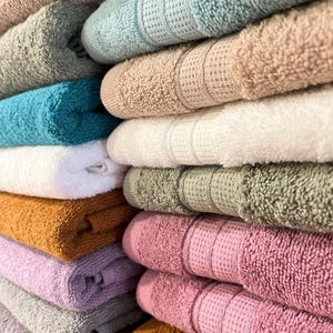 Soft Plush Cotton Terry Towel High Absorbent Handmade Quick Dry Hand Gym Towel 50x90 Bath Spa Towel 70x140 Luxury Premium Bathroom Linens