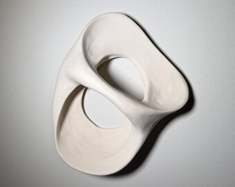 Handmade Ceramic Wall Art (single)  | Sculpture | Organic | Wabi Sabi | Home Decor