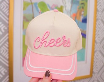 Cheers Embroidered Trucker Hat | Mahjong Game Night