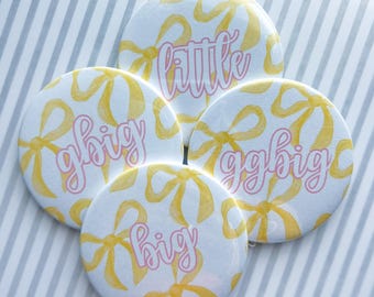 Big/Little Buttons | Custom Buttons