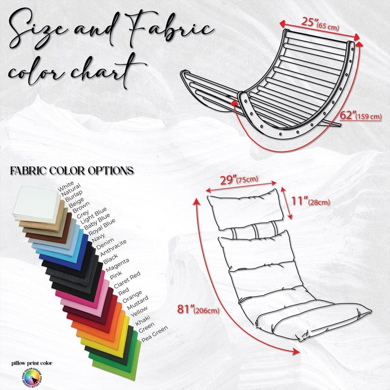 Mecedora de madera personalizada: sillón de lectura relajante con cojín para un hogar moderno. imagen 11