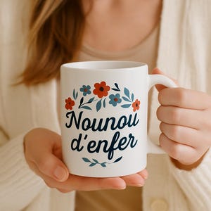 Personalized Nanny Mug | Original Childminder Gift | Nanny Mug | Super Nanny Birthday Gift Idea