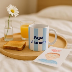 Love Dad Mug - Father&#39;s Day Gift - Stylish Dad Coffee Mug, Original Dad Gift Idea