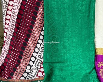 Wholesale lots Vintage Sari Recycled Sari Art Silk Indian Sari Women Sari Vintage Sari Fabric Used Sari Used Saree Sari silk fabric Fabric