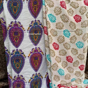 Recyled vintage Silk Sari Fabric Fat Quarter and Smaller Cuts, Saree for Embellishment, Nuno Felting, Quilting, Gift Wrapping, Junk Journals