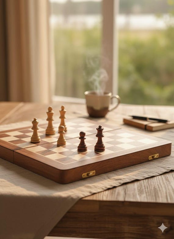 Magnetic Folding Chess Set (12 Inch) for Kids & Adults