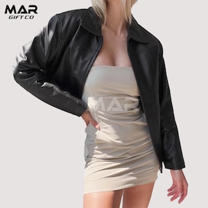 1990&#39;s Women Leather Jacket Oversized Distressed Black Leather Jacket Vintage Real Leather Jacket Women Leather Jacket Ladies Leather Jacket