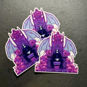 Ozzy Osbourne Vinyl Sticker: Black Sabbath, Prince of Darkness 3&quot; Decal