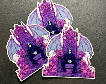 Ozzy Osbourne Vinyl Sticker: Black Sabbath, Prince of Darkness 3" Decal