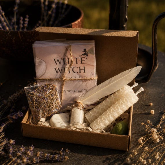 Beginner Cleansing Spell Kit: Witchcraft Ritual Set for Home Purification