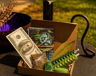 Prosperity Spell Kit: Beginner Witchcraft Ritual for Money & Abundance