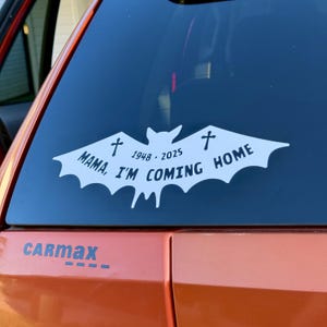 Ozzy Osbourne Vinyl Decal: Mama I&#39;m Coming Home, Prince of Darkness