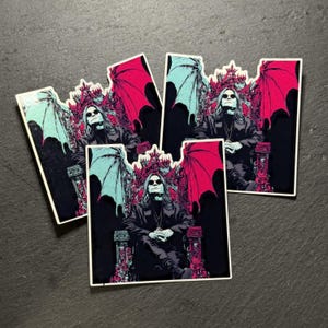 Ozzy Osbourne Vinyl Sticker: Black Sabbath, Prince of Darkness