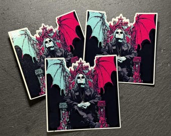 Ozzy Osbourne Vinyl Sticker: Black Sabbath, Prince of Darkness
