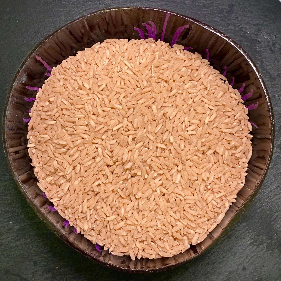 Grounding Ritual Rice: Brown Dyed Altar Offering, Witchcraft Supply - Etsy
