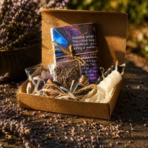 Cord Cutting Spell Kit: Beginner Witchcraft Ritual Set