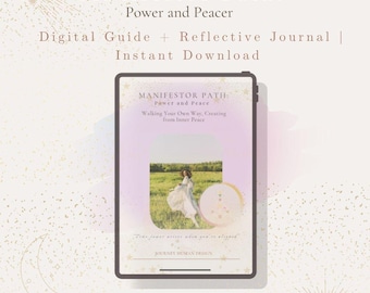Manifestor Human Design Guide + Reflection Journal (PDF Download)