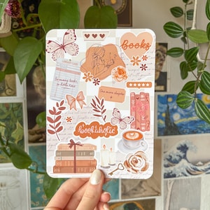 Kindle-inzetstuk voor boekenliefhebbers | Inzetstuk voor e-reader | Kindle-sticker | Decoratie voor Kindle Paperwhite | Cadeau voor boekenliefhebbers