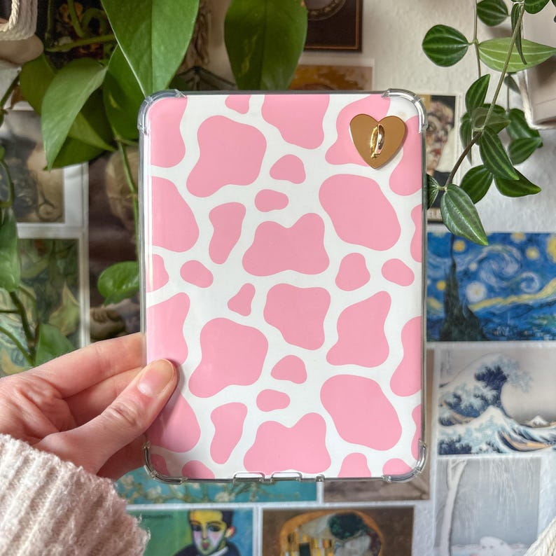 pink cow Kindle insert
