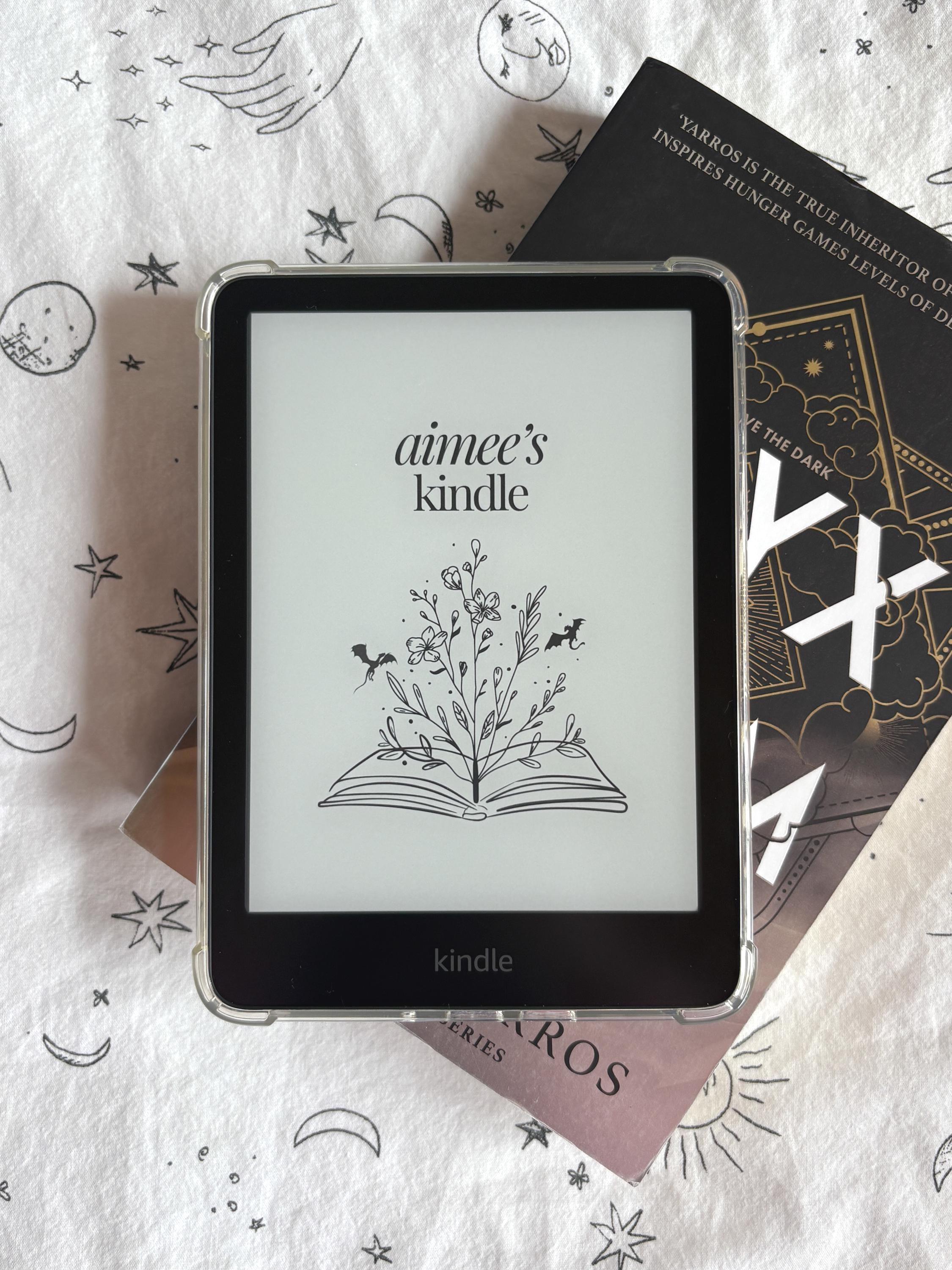 Kindle Lock Rotation Personalized Kindle Lock Screen, Custom Name Kindle Screen Saver ...