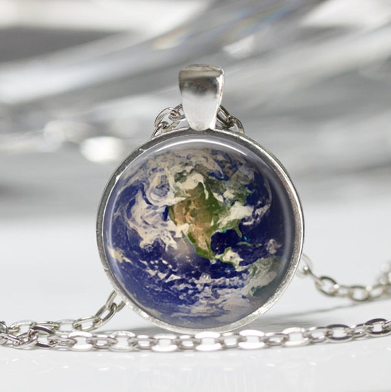 Planet earth best sale pendant