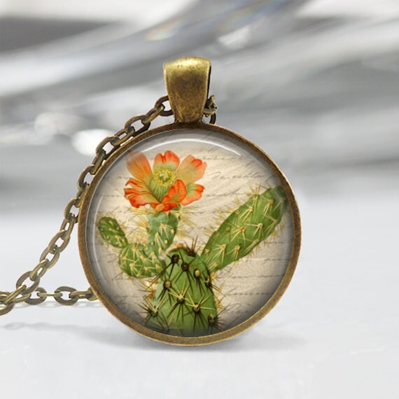 Etsy cactus hotsell necklace