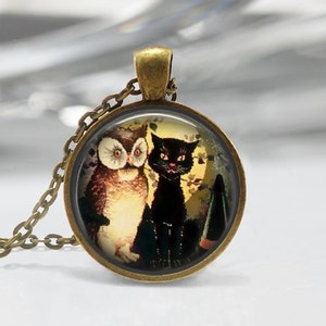 Guillotine Necklace French Revolution Creepy Halloween Art Pendant in Bronze or Silver with Link Chain Included
