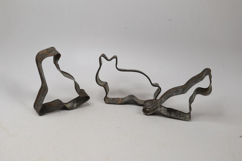 Vintage Advertising Cookie Cutters Davis Baking Powder Etsy