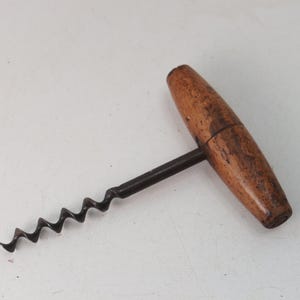 Antique Wiliamson&#39;s Corkscrew - Vintage Cork Screw - Antique Cork Screw - Wine Cork - Bottle Opener - Wine Opener