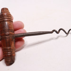 Antique Corkscrew - Vintage Corkscrew - Antique Cork Screw - Wine Cork - Bottle Opener - Wine Opener