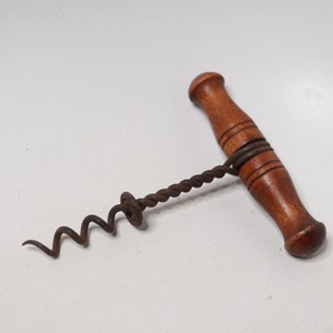 Antique Cork Screw - Twisted Wire Corkscrew - Vintage Cork Screw - Antique Cork Screw - Wine Cork - Bottle Opener - Wine Opener