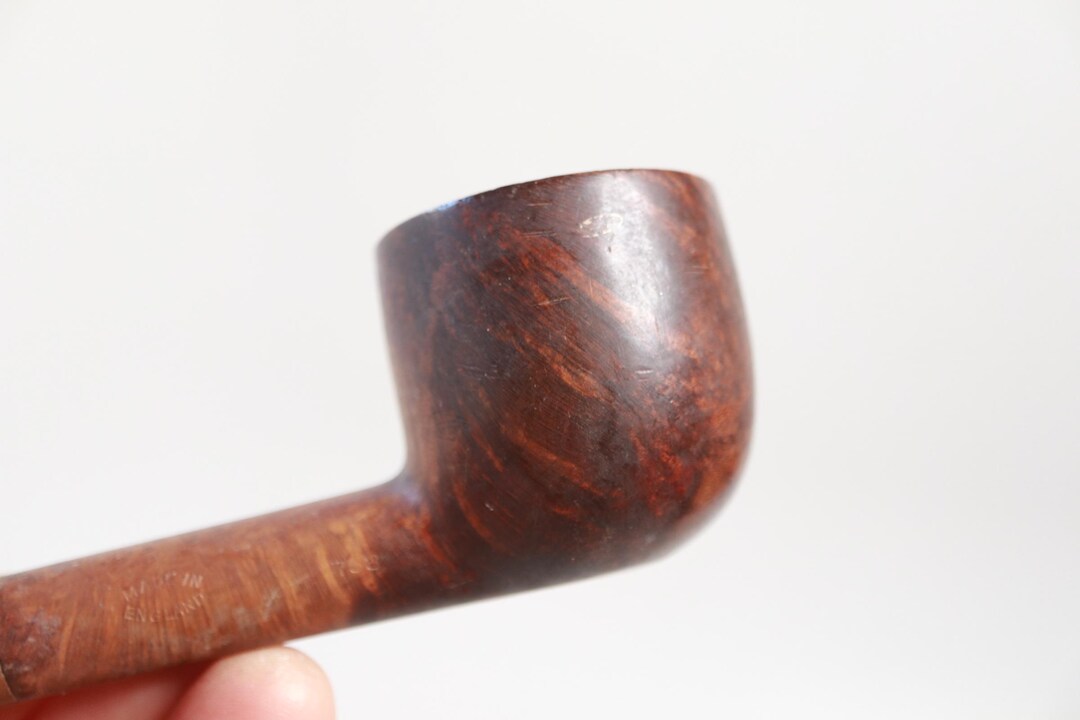 Vintage Briar Wood Smoking Pipe Tobacco Pipe Vintage Smoking Pipe Old ...