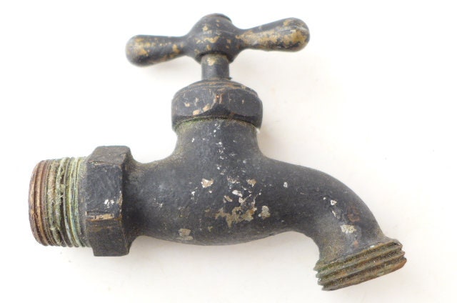 Vintage Brass Faucet Dearborn Brass Faucet Brass Outdoor Faucet