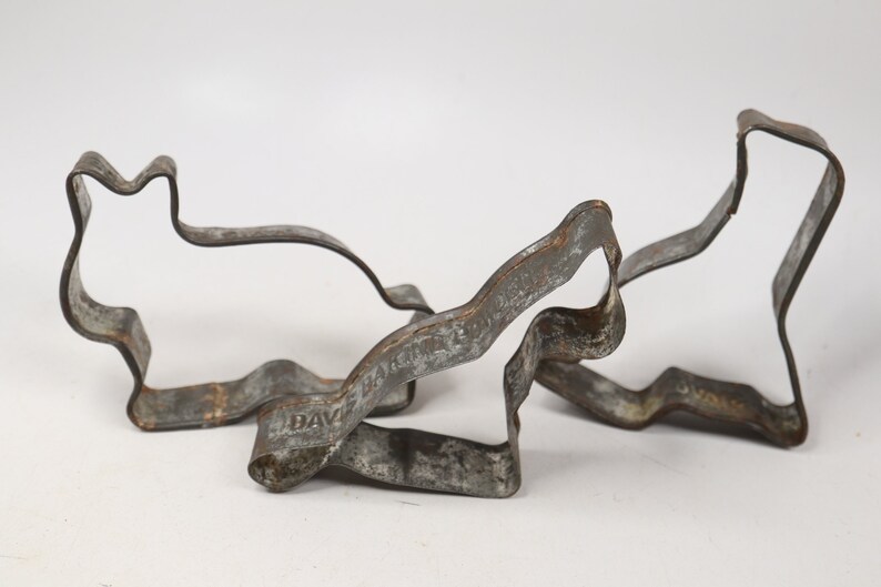 Vintage Advertising Cookie Cutters Davis Baking Powder Etsy