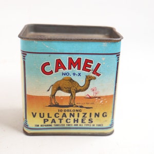 Camel Tube Patch - 1946 - No. 9X - Paper Label Camel Tube Patch - Tube Patch Kit - Tube Repair - No attached Price Tag - Very Good Condition