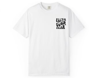 Faith shirt, Unisex T-shirt, Inspirational Tee, Men's  shirt, Women's Shirt, Christian Apparel, Religious Gift, god shirt, confidence