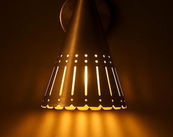 1950s Mid Century Reading Light, Italian Design Modern Brass Fixture, Vintage Home Decor Accent