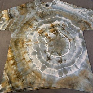 Crystal Bloom Tie Dye Shirt - Ice Dyed Geode T-Shirt - Handmade Color Burst - Unique Wearable Art - Studio Series