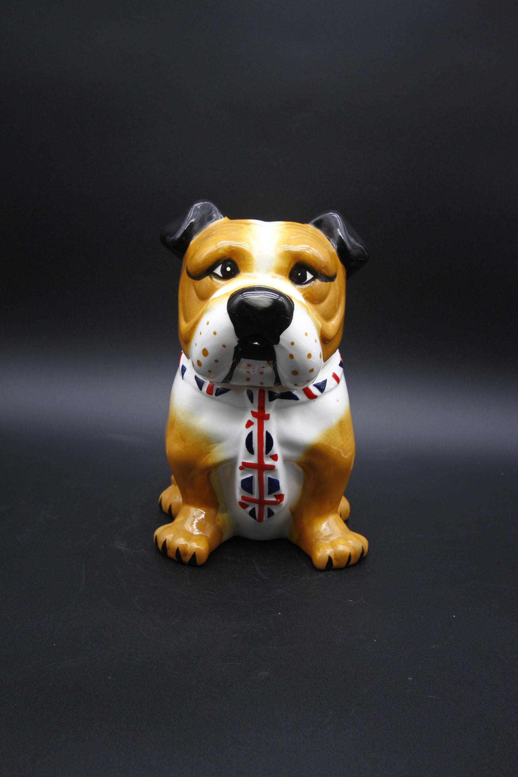 British Bulldog Cookie Jar - Etsy