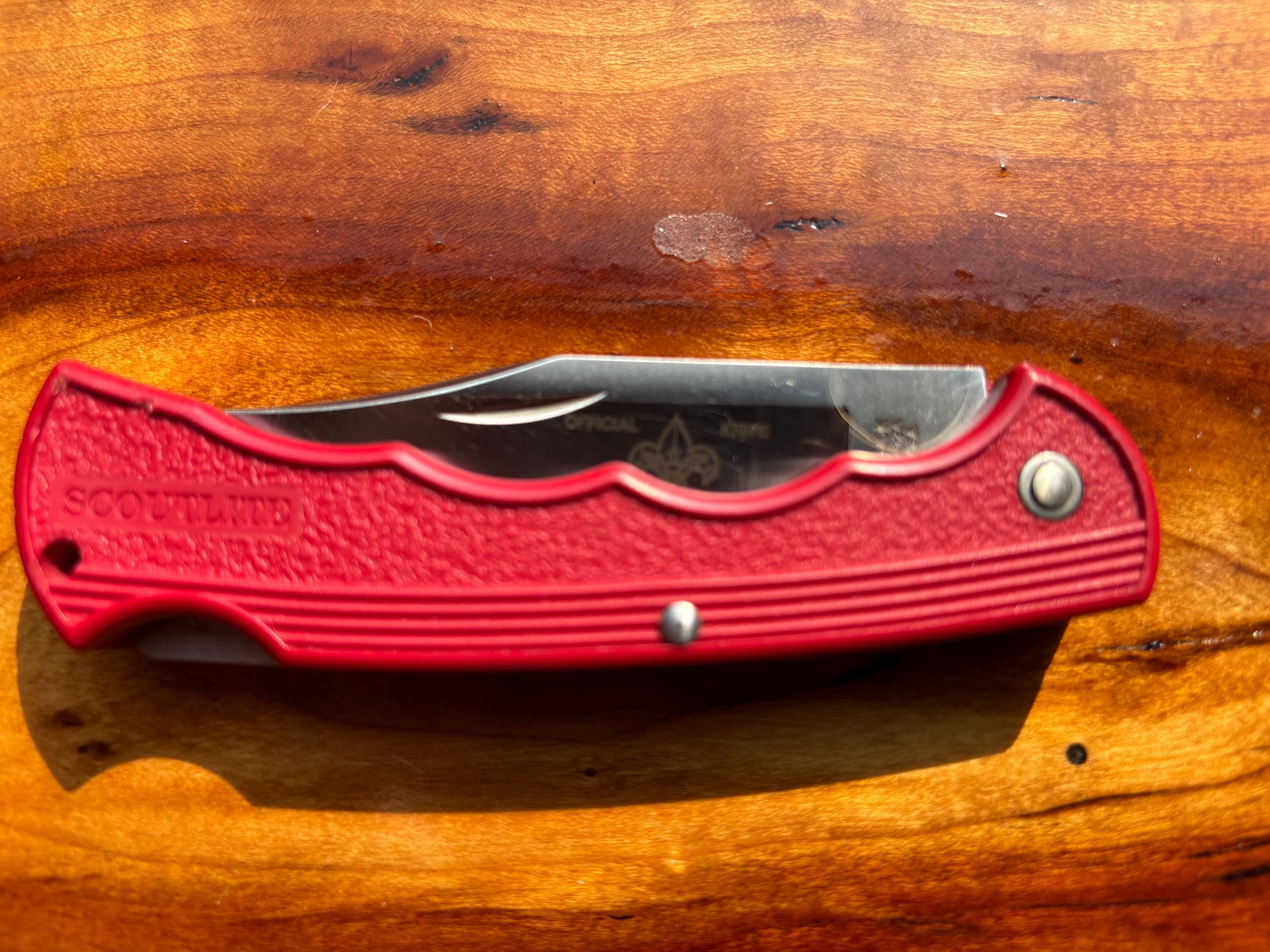 Vintage Buck Lite 412 1988 Scout Knife - Etsy