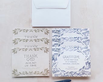 Gratitude Notecard Set: Catholic Thank You Cards - Solanus Casey