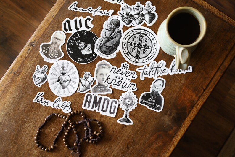 Litany of Humility Sticker: Catholic Prayer Decal - Etsy