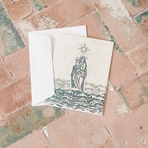 Stella Maris Notecard Set: Catholic Star of the Sea Stationery