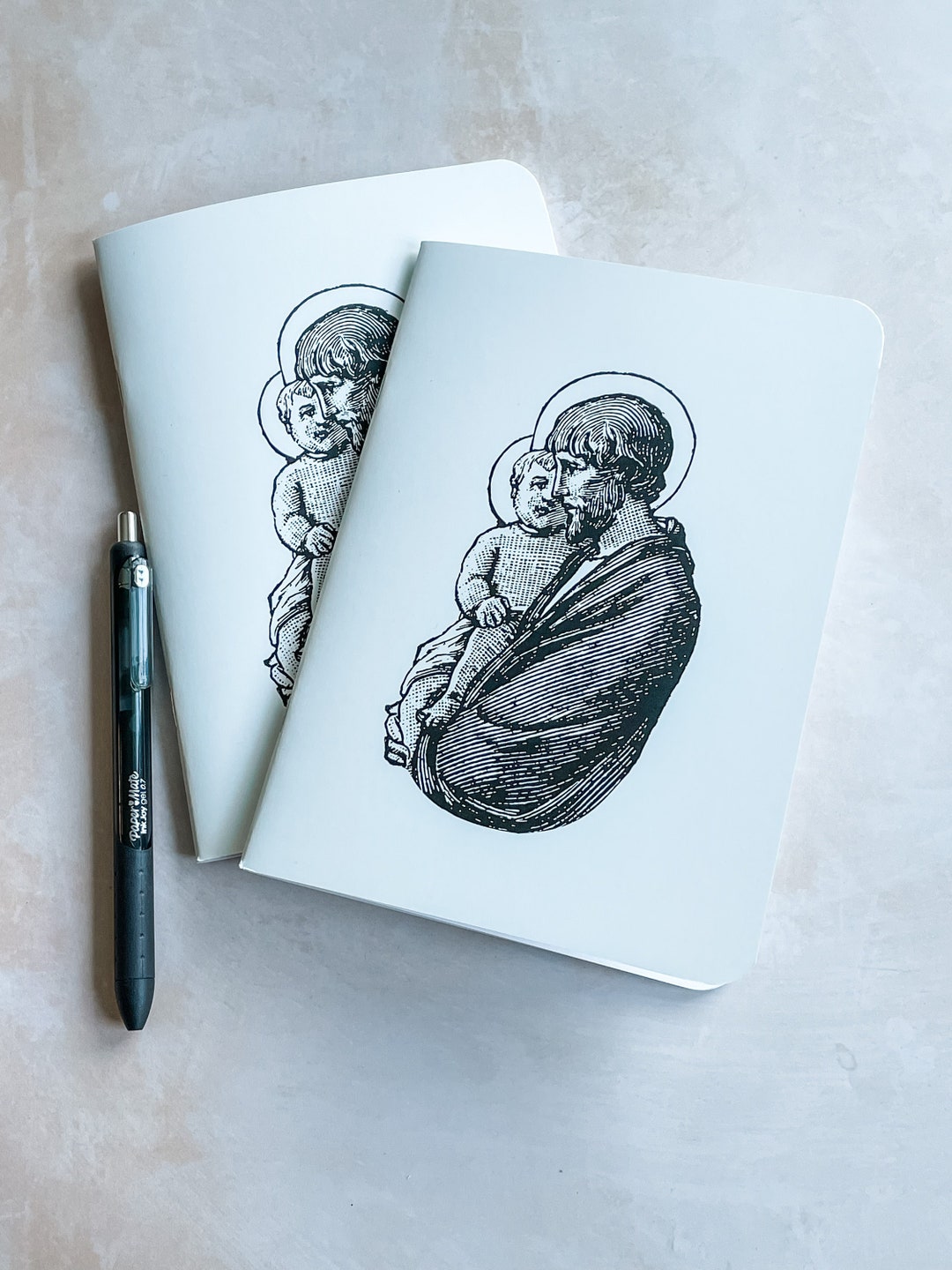 St. Joseph Pocket Notebook 2-pack: Catholic Prayer Journal - Etsy