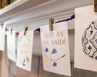 Printable Easter Banner: Catholic Home Decor (Digital Download)