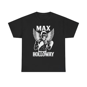 Camiseta de luchador de la UFC de Max Holloway: ropa para fanáticos de MMA