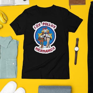 Los Pollos Hermanos Graphic Tee: Unisex Heavy Cotton Movie Merch