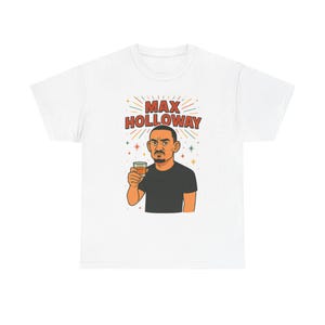 Camiseta de luchador de la UFC de Max Holloway: ropa para fanáticos de MMA