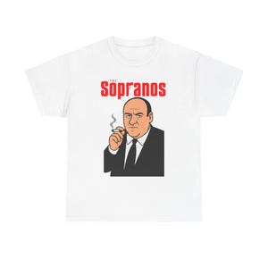 Tony Soprano T-Shirt: Mafia Crime Drama Unisex Tee